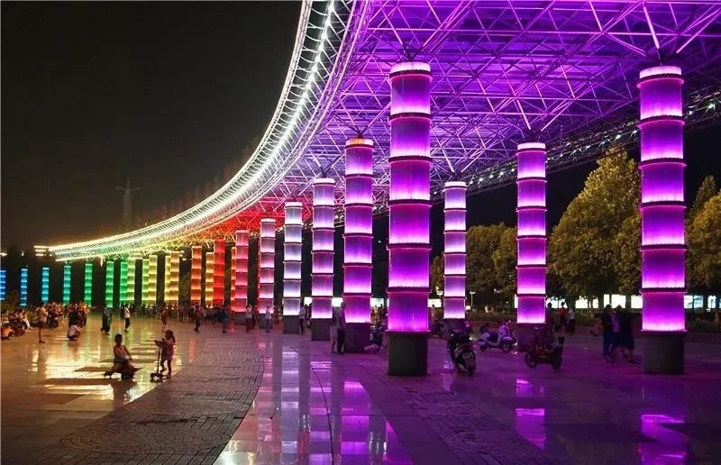 网红桥,世纪广场……济源这些地方一亮灯连星空都黯淡